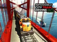 Impossible City Train Driving Sim Screen Shot 4