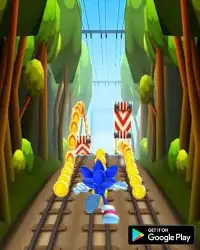 Subway Sonic Super Rush Screen Shot 1