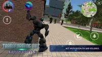 Transforming Bot: Earth Battle Screen Shot 0