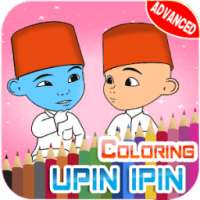 Coloring Pages for Upin and Ros & his friends