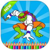 * Coloring book for Turtles Ninja Legends