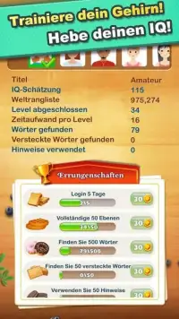 Wortpuzzle - IQ Wettbewerb, #1 auf Deutsch! Screen Shot 5