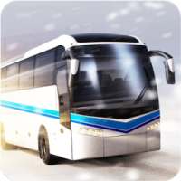 Modern Bus Station Tourist Offroad Uphill Drive 3D