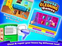 House Cleaning Games - House Makeover CleanUp Game Screen Shot 1