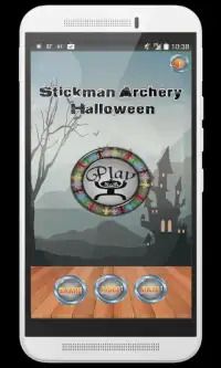 Stickman Archery Halloween Screen Shot 2