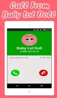 Call From Baby Lol Doll Surprise - Surprise Eggs Screen Shot 0