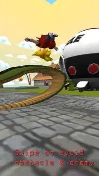 Ultimate Super Saiyan Goku Xenoverse Dragon Run 3D Screen Shot 0