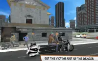 Bus Bike Parking Game: Police Bike City Driving Screen Shot 8