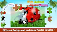 Kids Animal Jigsaw Free Puzzle Screen Shot 1