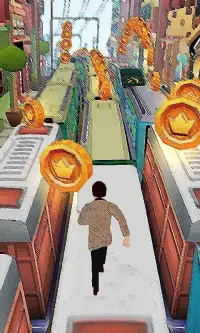 Subway Mr-Pean Adventure City Runner Screen Shot 3
