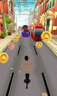 Subway Mr-Pean Adventure City Runner Screen Shot 2