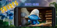 smurfen - moto game Screen Shot 0