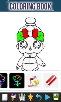 How To Color Lol Surprise Doll (New edition) Screen Shot 2