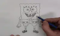 How To Draw Spongebob Cartoon Screen Shot 2