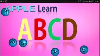 تعليم اللغة الانجليزية للاطفال - لعبة تفاعلية ABC Screen Shot 1