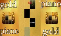 gold piano tiles - online piano Screen Shot 3