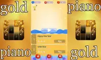 gold piano tiles - online piano Screen Shot 7