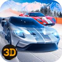 Snow Slide Car Driving Sim 3D
