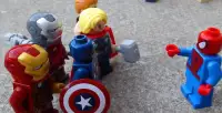 Gopleg LEGO Iron-Spider Battle Screen Shot 1