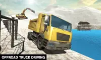 Offroad Snow Truck Drive 2017 Screen Shot 11