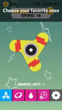 Fidget Spinner - Spinner Simulator Toy Screen Shot 2