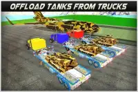 Военные цистерны Transporter Jet: Танки грузовых а Screen Shot 6
