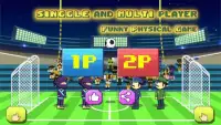 Soccer Happy-mini footbal fun 2 player game physic Screen Shot 9