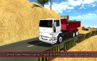 Cargo Truck Driver offroad sim Screen Shot 4