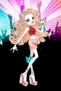Monsters Girls Fashion Style Dress Up Game Screen Shot 6