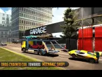 Chained Car Transport Truck Driving Games Screen Shot 1