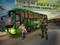 OffRoad US Army Coach Bus Driving Simulator Screen Shot 3