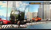 Chained Car Transport Truck Driving Games Screen Shot 16