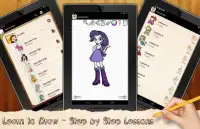 Learn to Draw Dolls and Ponies Equestrian World Screen Shot 8