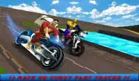 Superhero Motorbike: Moto Rider Racing Screen Shot 1
