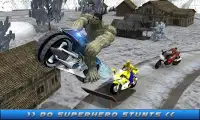 Superhero Motorbike: Moto Rider Racing Screen Shot 16