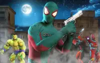 Frontline Spider VS Super Heroes Battle Screen Shot 1