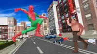 Spider Hero против боевых роботов: супергероя Screen Shot 0
