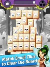 Emoji Mahjong - Rainbow Unicorn Adventure Quest Screen Shot 9