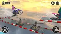 Kids Impossible Water Slide Motorbike Racing Screen Shot 4