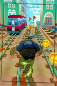 Ninja Run Turtle Jump Screen Shot 2