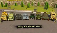 4x4 Внедорожный армия Пикап Грузовик Транспорт 3D Screen Shot 4