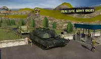 4x4 Внедорожный армия Пикап Грузовик Транспорт 3D Screen Shot 3