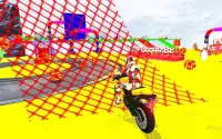 Superhero Bike Stunts Racing 3D Screen Shot 2
