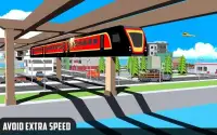 Sky Train Simulator : Elevated Train Driving Screen Shot 1