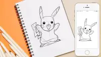 The Boy * Painter ✏️ - How To Draw Pokemon ™️ Screen Shot 1