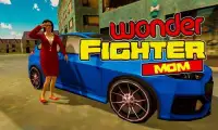 Wonder Fighter Mom :Angry Mom Attack Game 2017 Screen Shot 0
