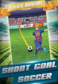 Shoot Goal Soccer league 2017 Screen Shot 1