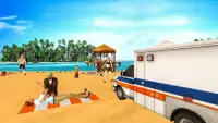 Lifeguard Beach Rescue Team: 911 Rescue Duty Game Screen Shot 2