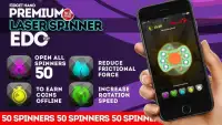 Premium LASER fidget hand spinner edc toys Screen Shot 0