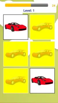 Cars Memory Game For Toddlers - Match The Cards Screen Shot 5